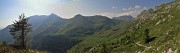 70 Sguardo indietro sulla Val Vedra discesa sul sent. 222